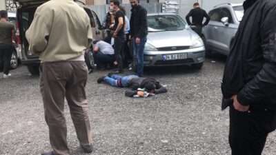 Adliye önünde silahlı saldırı