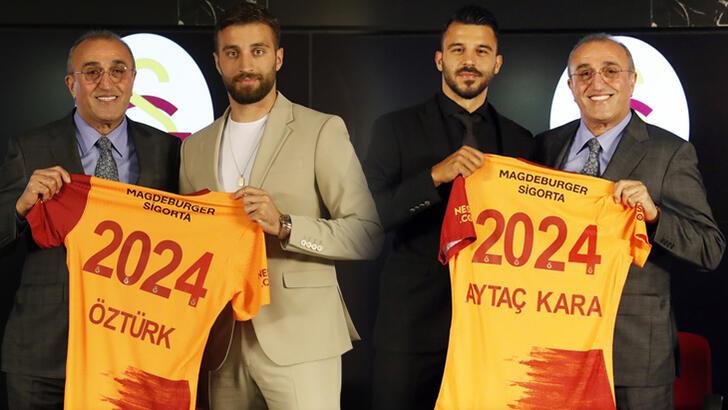 Galatasaray, Alpaslan Öztürk ve Bursaspor'un eski futbolcularından Aytaç Kara'nın transferini