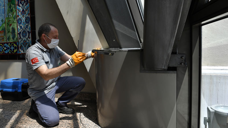 Osmangazi ekipleri karga için seferber oldu