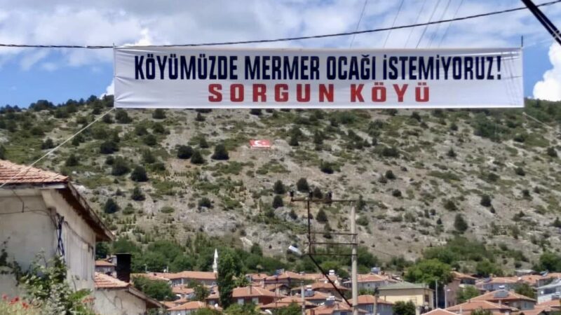 Olay Gazetesi Yazarı İhsan Aydın, Bursa'nın bir köyüne yapılmak istenen