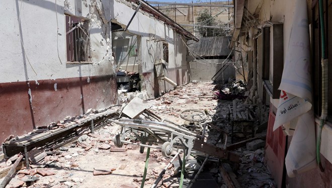 Hastaneyi vuran teröristlere TSK’dan cezalandırma atışı