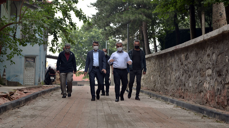 Başkan Yılmaz’dan Yeşil’de inceleme