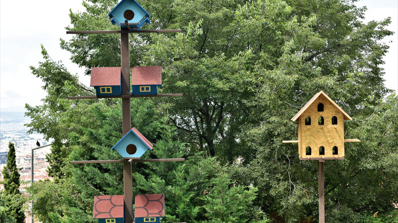 Yıldırım Belediyesi’nden minik dostlara yuva