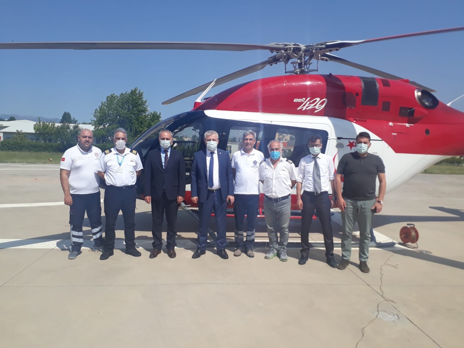 Ambulans helikopter Bursa’ya ‘hızır’ oldu