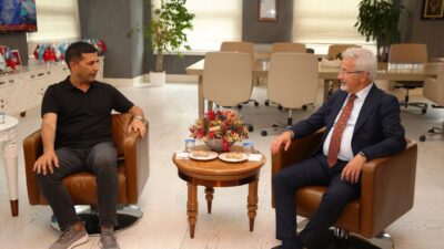 Kuşadası Belediye Başkanı’ndan Nilüfer’e ziyaret