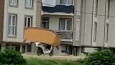 Bursa’da bisiklet üzeri koltuk