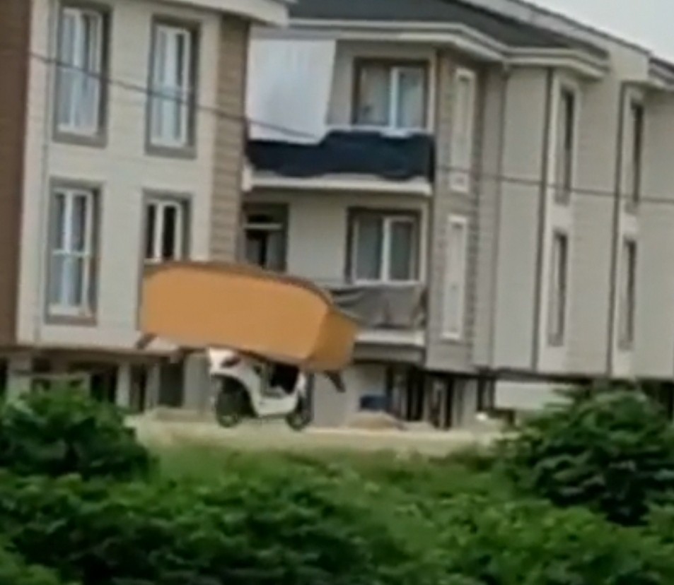 Bursa’da bisiklet üzeri koltuk