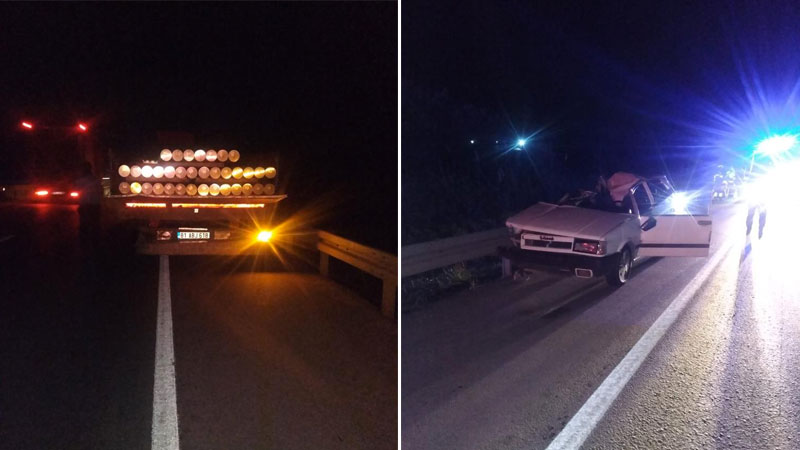 Bursa’da feci kaza: 1 ölü, 2 yaralı Bursa’da feci kaza: 1 ölü, 2 yaralı