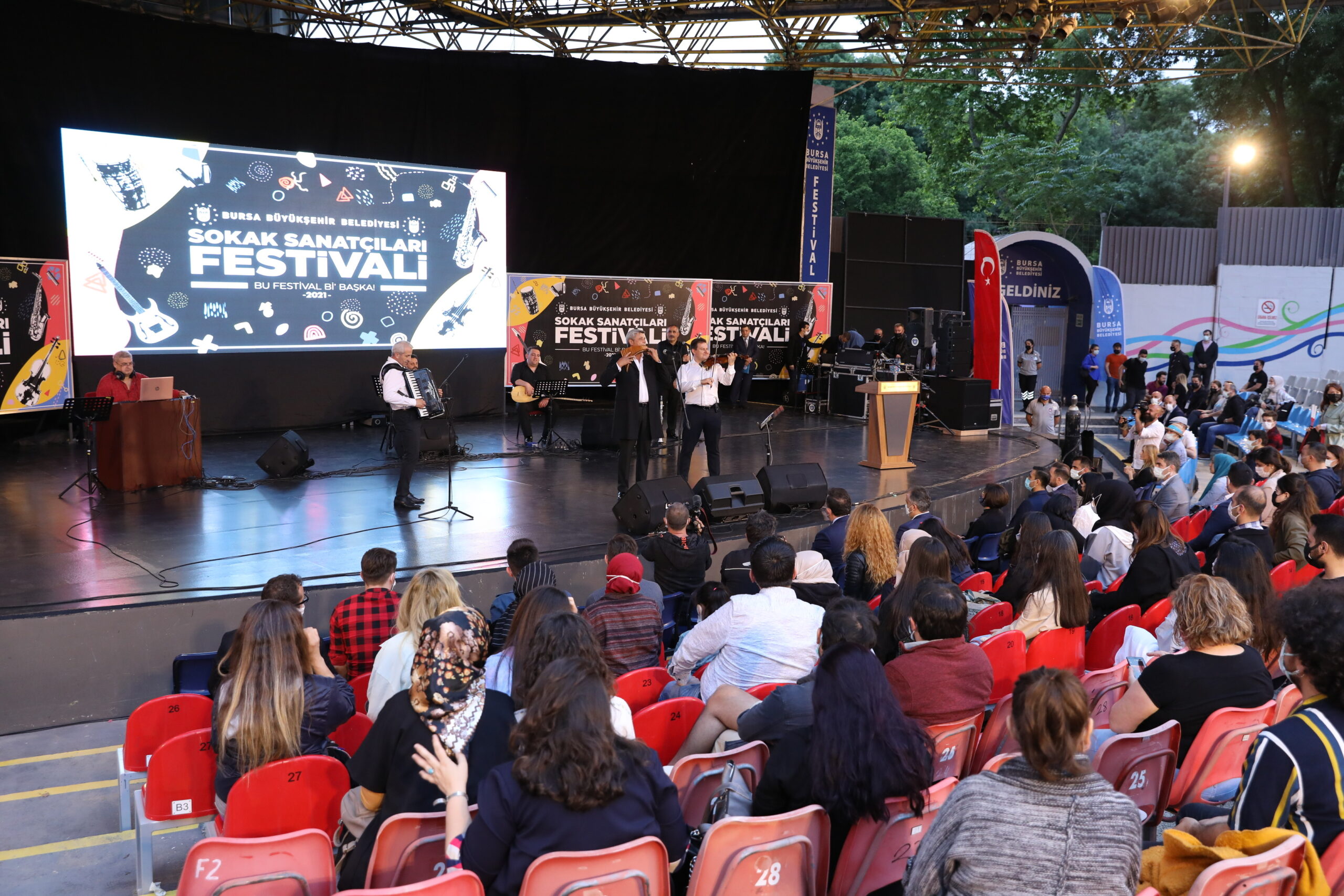 Bursa Sokak Sanatçıları Festivali, final konseriyle sona erdi