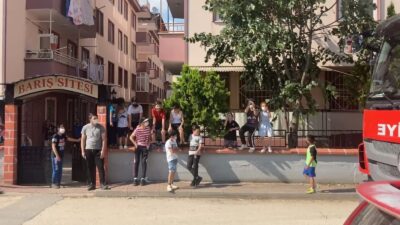 Bursa yurdunda korkutan yangın