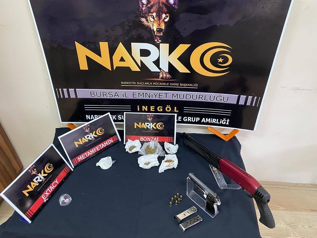 Bursa’da uyuşturucu operasyonu: 2 tutuklama