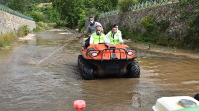 Bursa’nın ‘Sineksavar Timi’ iş başında