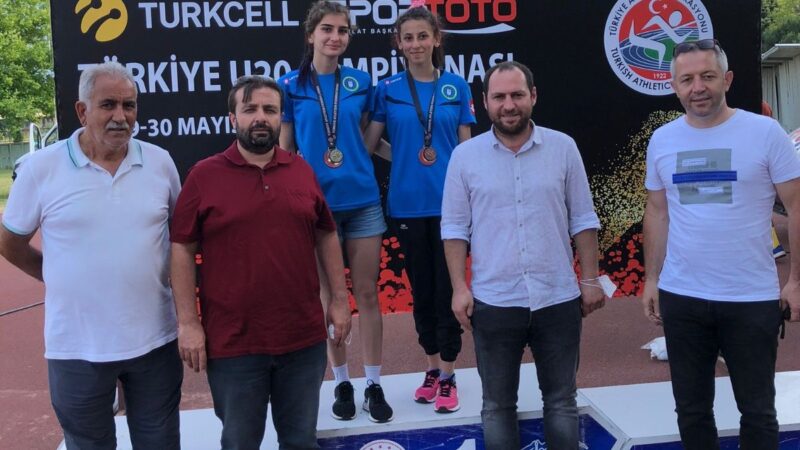 Atıcılar Olimpik Atletizm Stadı’nda yapılan Atletizm U20 Türkiye Şampiyonası ve