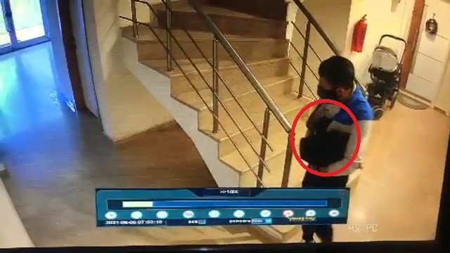 Bursa’da ayakkabı hırsızlığı kamerada