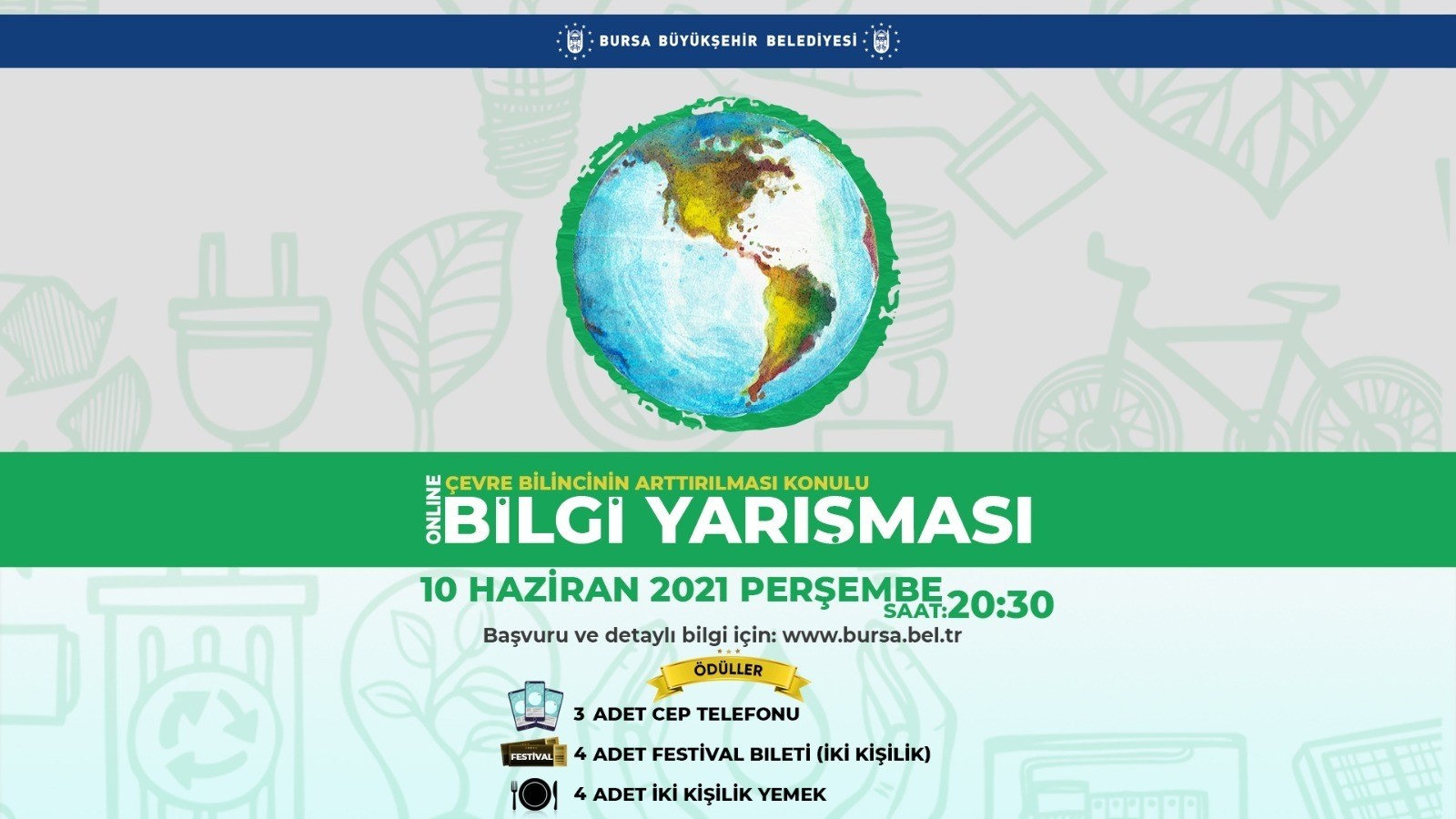 Çevre yarışmasının kazananları belirlendi