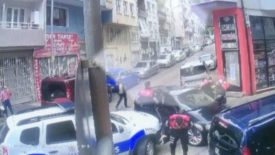 ’Dur’ ihtarına uymayarak polise çarpan sürücü böyle yakalandı