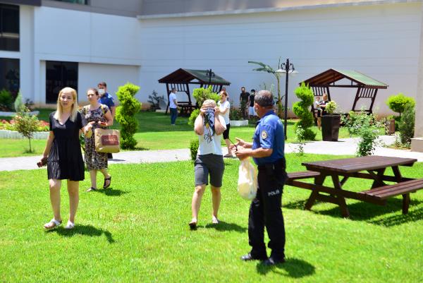 Rezidansta dehşet! Tartıştığı kocasını öldürdü