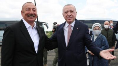 Erdoğan ve Aliyev Fuzuli’de