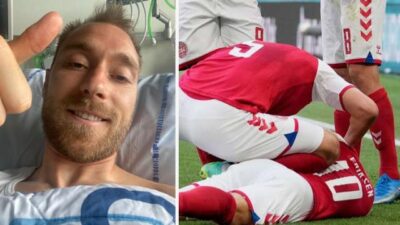 Danimarka'nın Finlandiya ile oynadığı maçta kalbinden sorun yaşayan Christian Eriksen,