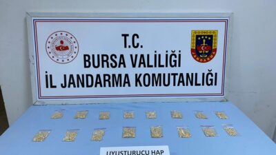 Bursa’da yakalandı! Poşetlerden 857 adet çıktı…