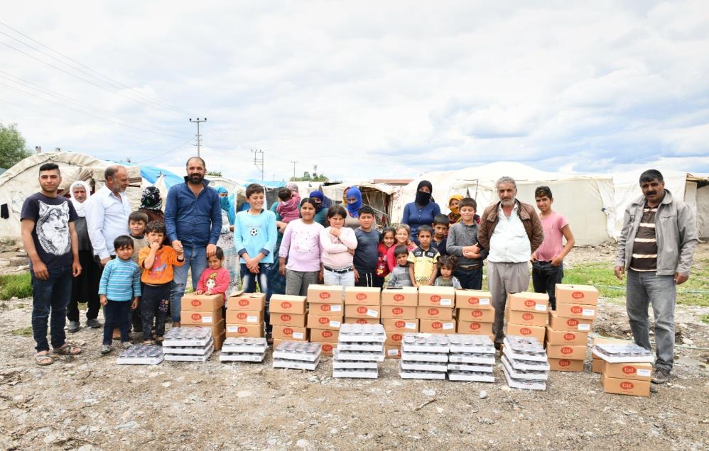 Bursa’daki mevsimlik işçilere destek! Bursa’daki mevsimlik işçilere destek!