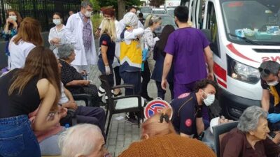 Ankara’da huzurevinde korkutan yangın