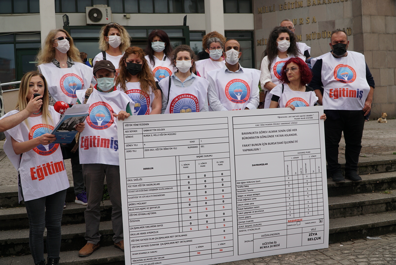 Bursa’da bol sıfırlı karne!