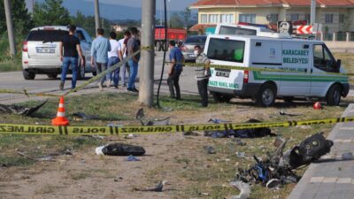 Bursa’da korkunç kaza!