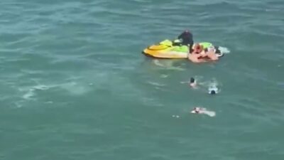 Boğulma tehlikesi geçiren 5 kişi kurtarıldı