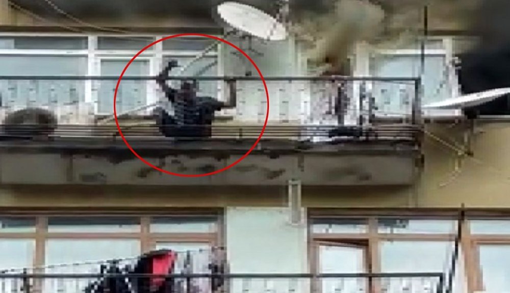 Balkonda can pazarı