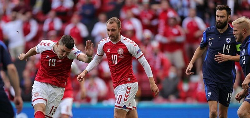 Avrupa Futbol Şampiyonası (EURO 2020) B Grubu'ndaki ilk maçta Danimarka