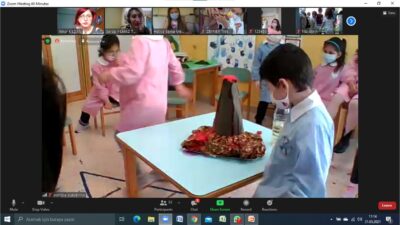 Minik öğrencilerden uluslararası deney