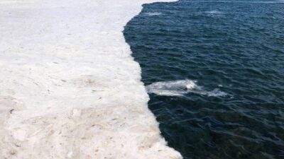 Çanakkale’de 198 metreküp müsilaj toplandı