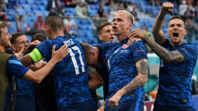 EURO 2020'de günün ilk maçında Çekya, İskoçya'yı 2-0 yendi...