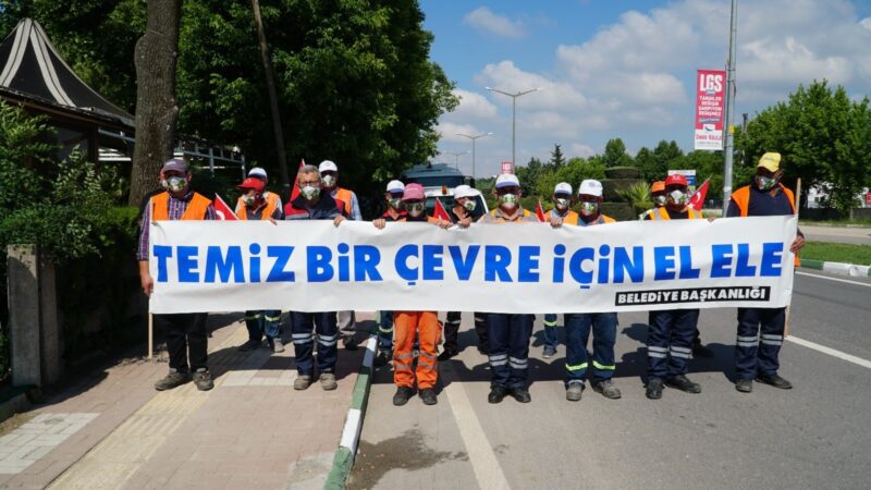 Temiz bir çevre için el ele 5 Haziran Dünya Çevre Günü, Mustafakemalpaşa Belediyesi'nin düzenlediği renkli aktivitelerle