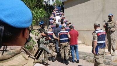 Uyuşturucu ile teröre fon sağlayan 33 kişiye tutuklama