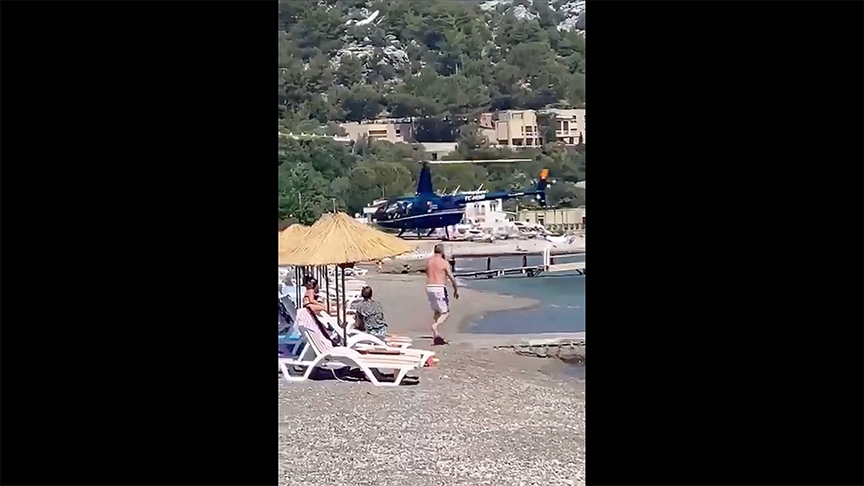 Plaja inmişti! SHGM harekete geçti