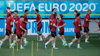 Milli Takım, İsviçre maçı hazırlıklarını tamamladı