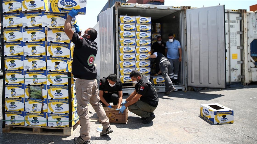 Mersin Limanı’ndaki operasyonda 150 kilo daha kokain ele geçirildi