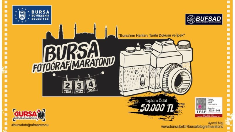 Fotoğraf tutkunları maratonda buluşuyor Bursa’nın değerlerini dünyaya tanıtmak ve turizmi geliştirmek için 2021 yılını