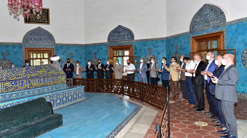 Yıldırım Belediyesi Çelebi Mehmed’i vefatının 600’üncü yılında dualarla andı