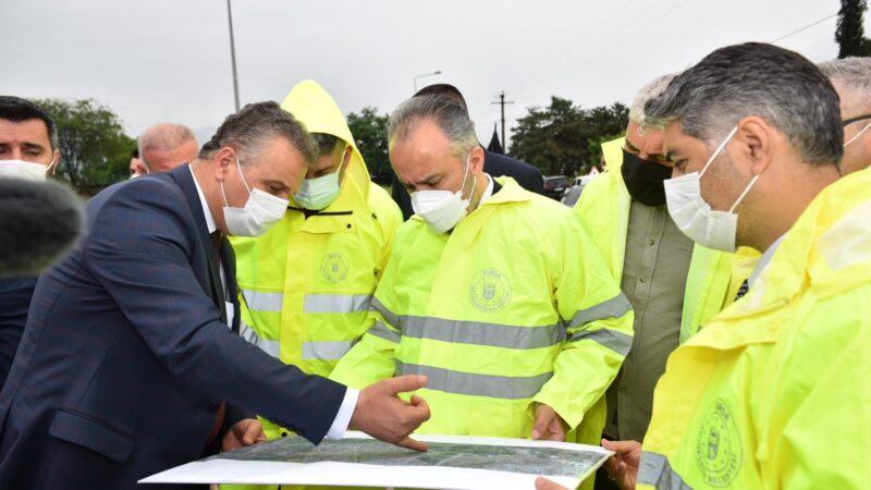 Bursa trafiğinin rahatlatılması ve konforlu ulaşımın sağlanması için çalışmalarını sürdüren