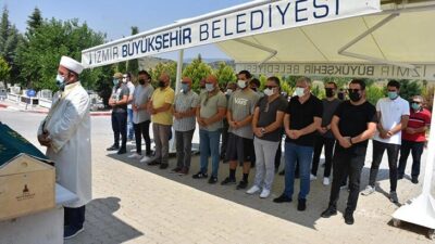 Gazeteci Nejat Bekmen, son yolculuğuna uğurlandı