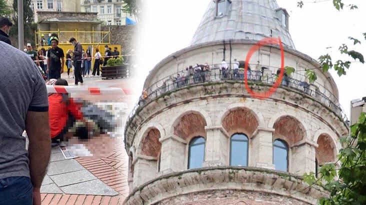 Galata Kulesi’nden atlayarak canına kıydı