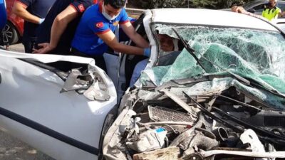 Adana’ya mülakat için gelen 5 milli eğitim müdürü, kazada yaralandı