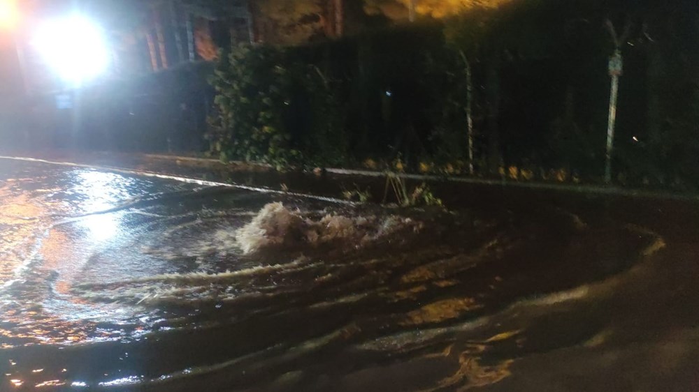 Bursa’yı sağanak vurdu Bursa’yı sağanak vurdu