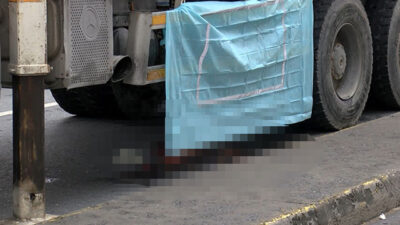 Feci kaza! Beton mikserinin altında kalan kadının bacağı koptu