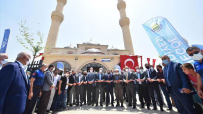Selahaddin Eyyubi Camii törenle açıldı