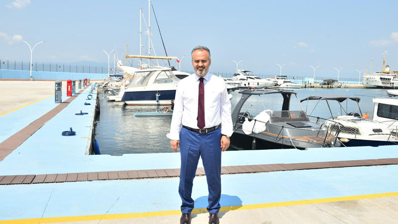Ulaştırma ve Altyapı Bakanlığı tarafından Büyükşehir Belediyesi’ne devredilen Güzelyalı Yat