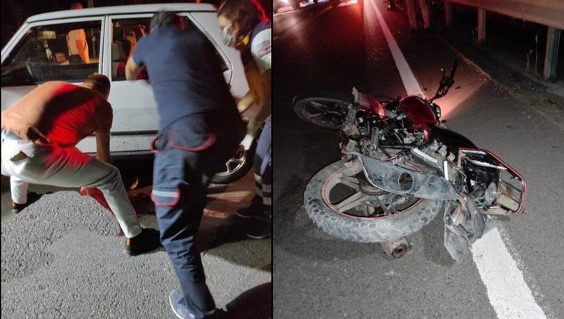 Korkunç son! Art arda 3 araç çarptı